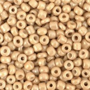 Seed beads 8/0 (3mm) Chamois beige